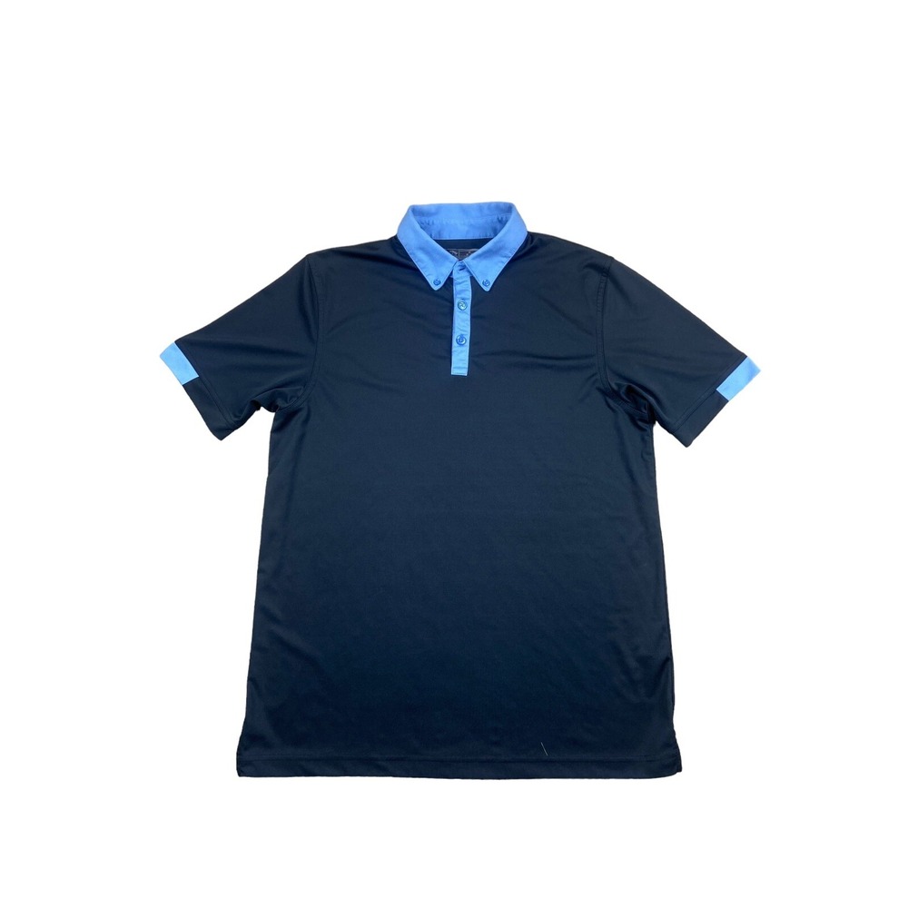 mens callaway golf shirt Size M Black & Blue